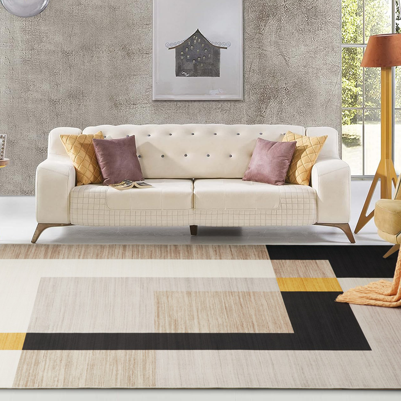 Living Room Printed Contemporary Rugs