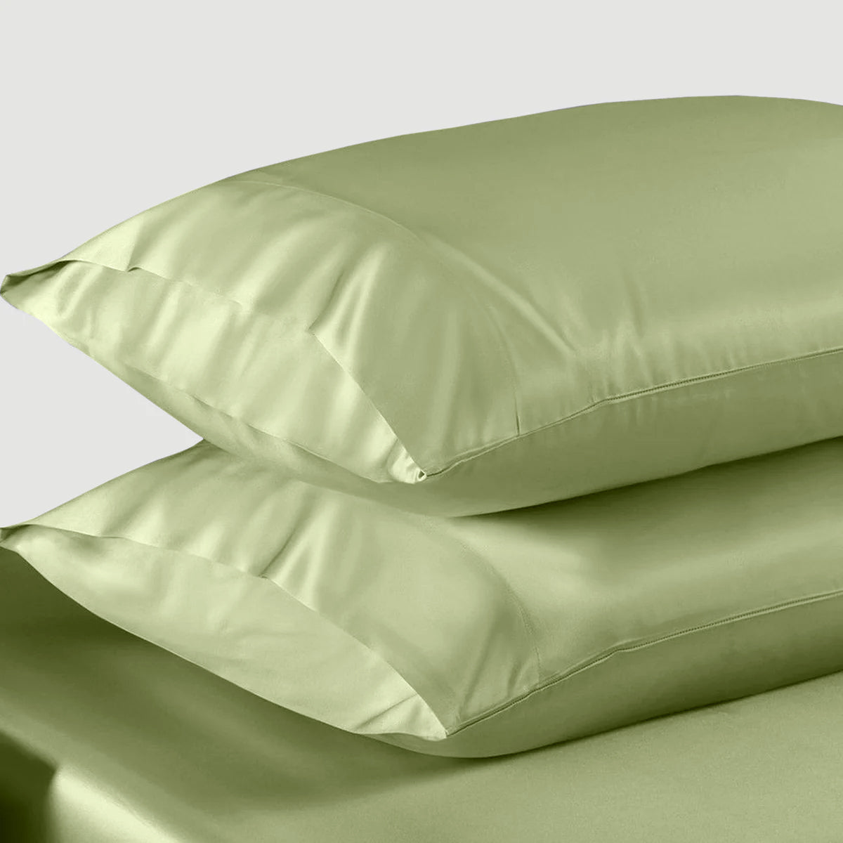 Mint Green silk pillowcases