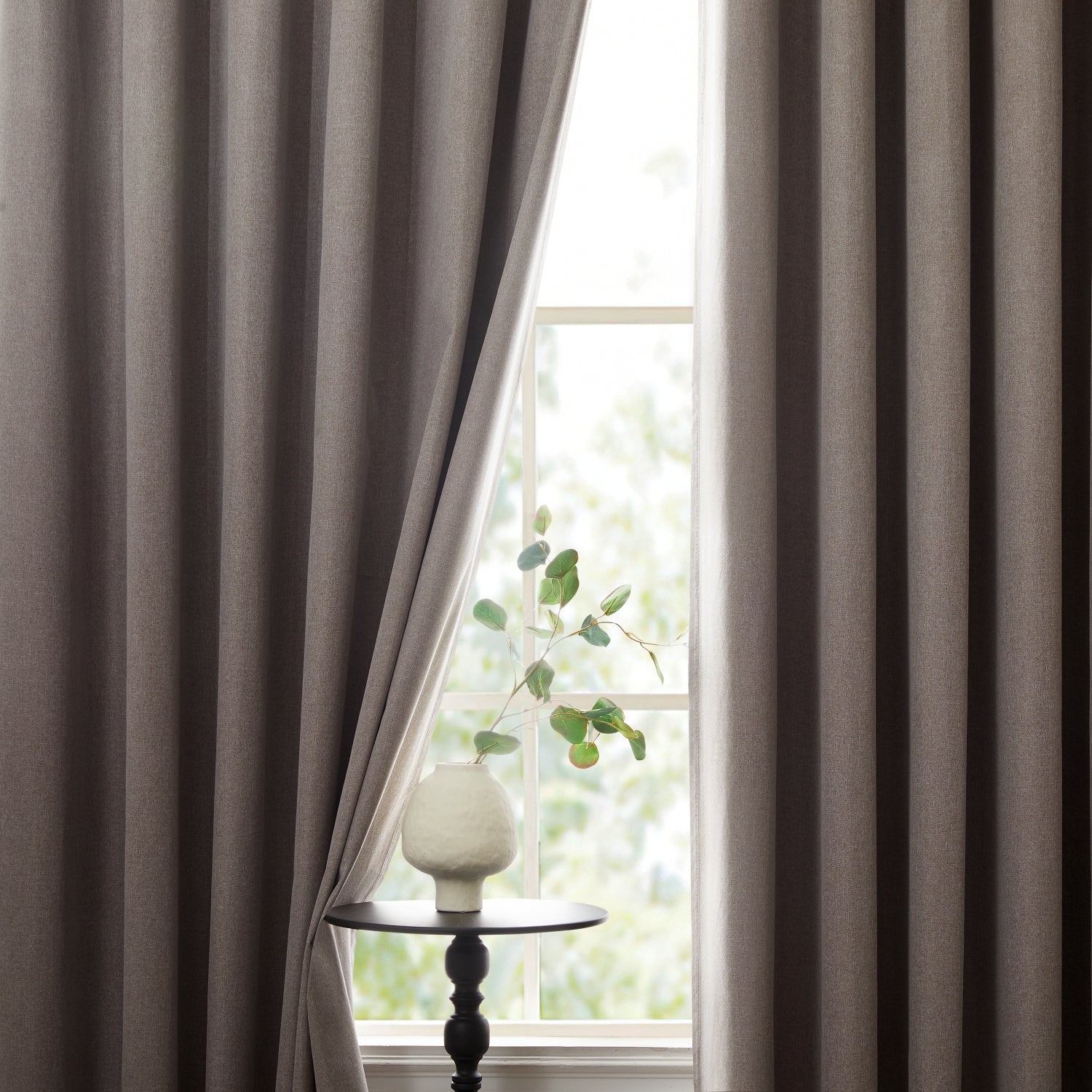 Eyelet Rings Top Curtains Blackout 