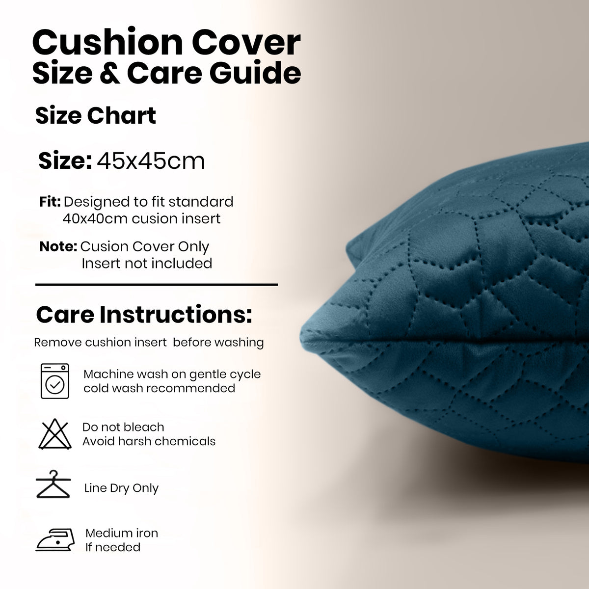 18x18 Pack Of 2 Velvet Cushion Cover Pebbles Pattern