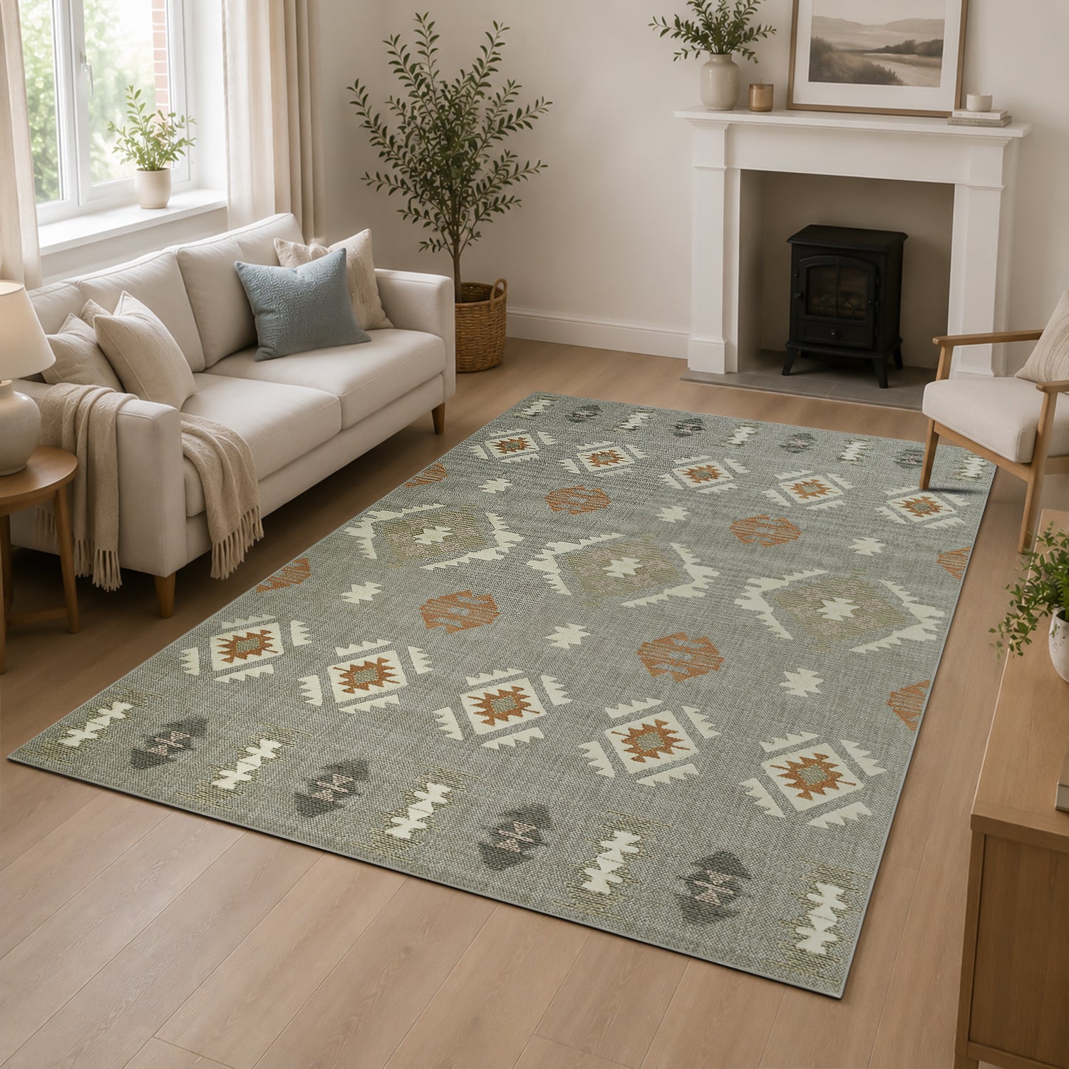 Modern Abstract Rug Stylish Living Room Floor Carpet