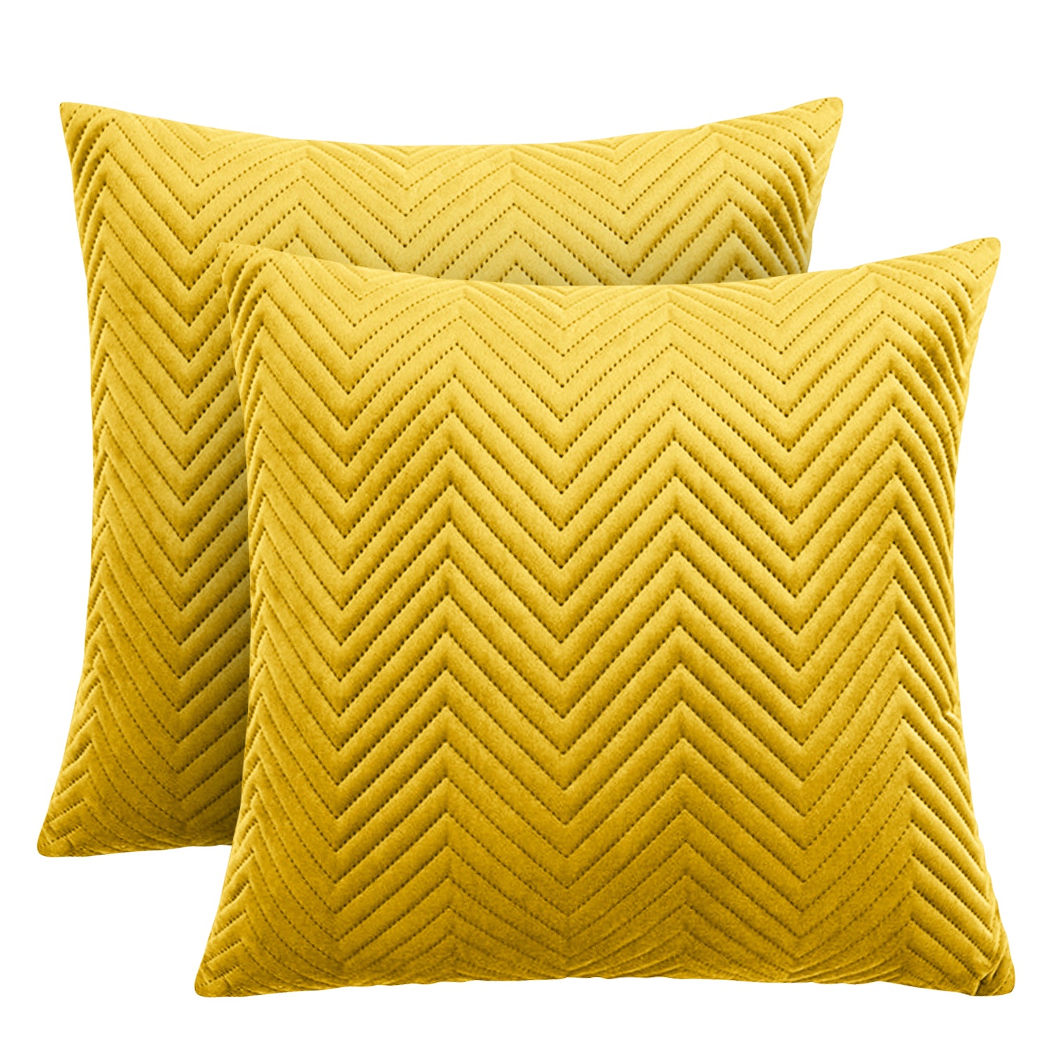 Ochre Cushion Covers Pack Of 2 