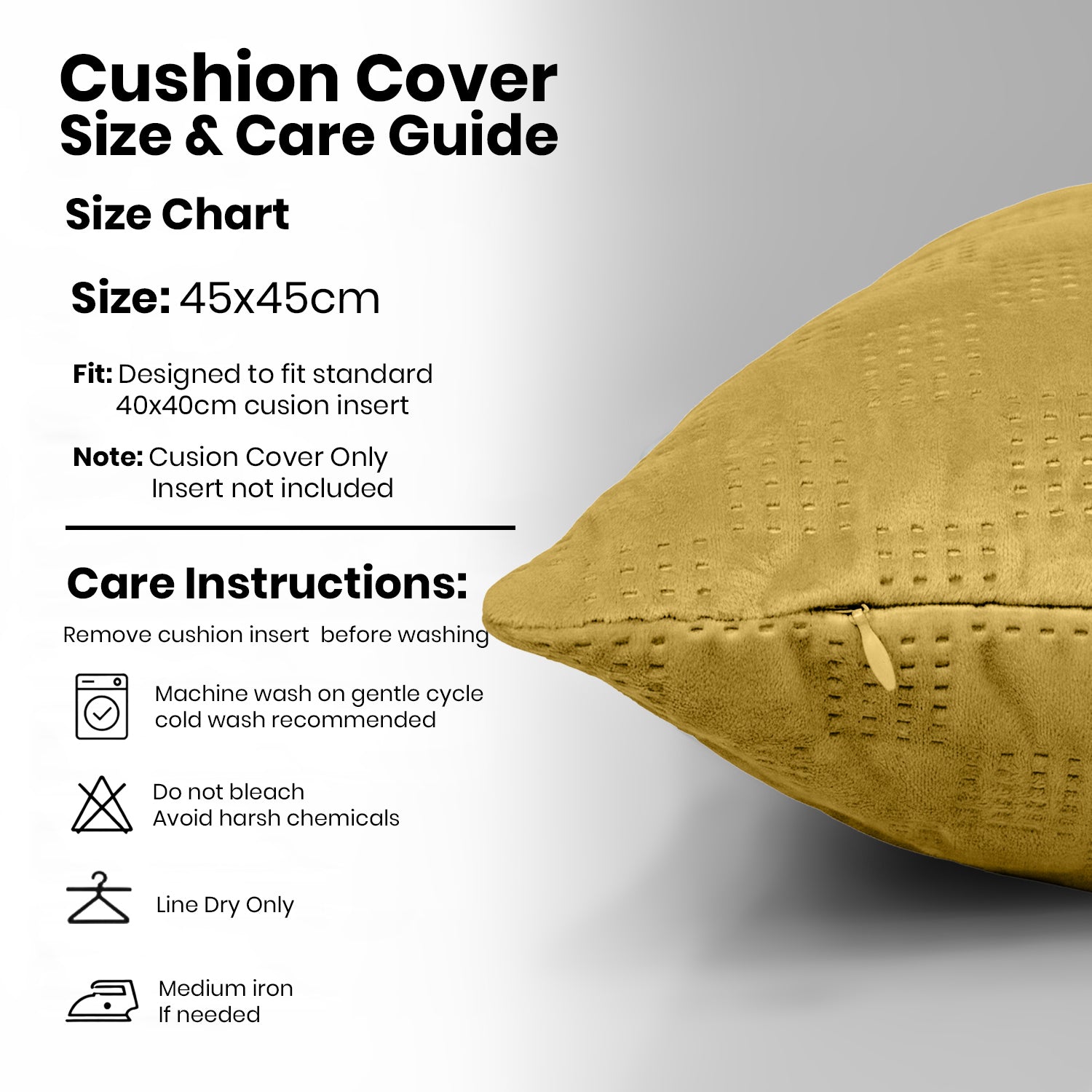 Pack Of 2 Square Velvet Cushion Cover Check Pattern