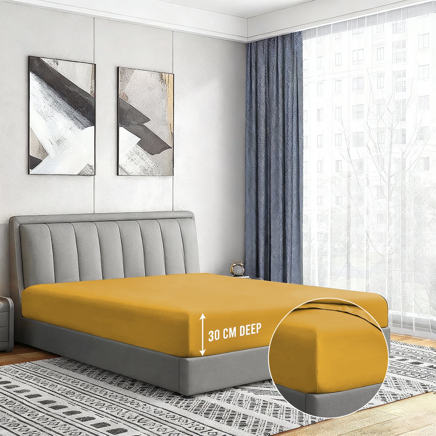 Extra Deep Fitted Sheets 30CM & 40CM