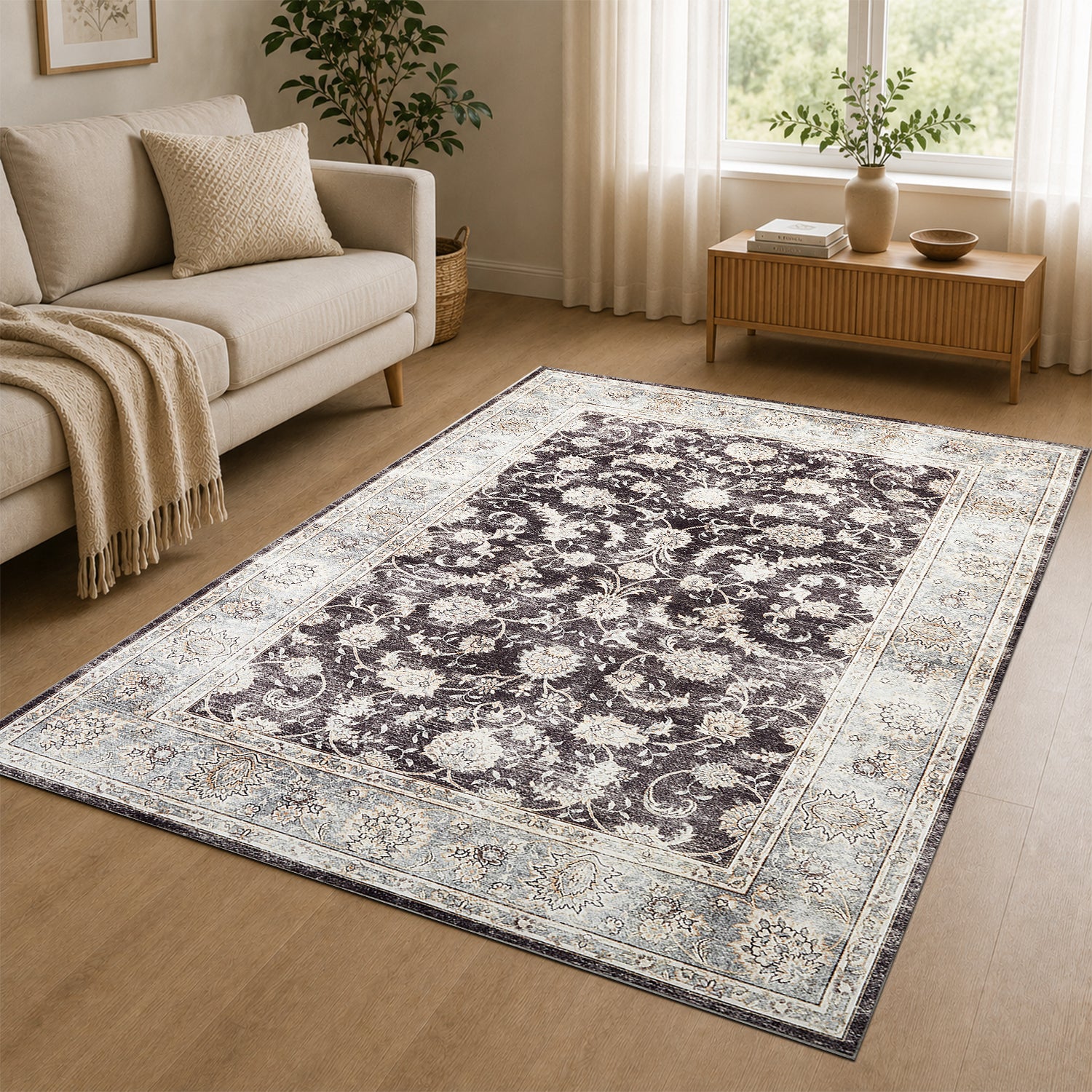 Washable Carpet Rug Pet Friendly