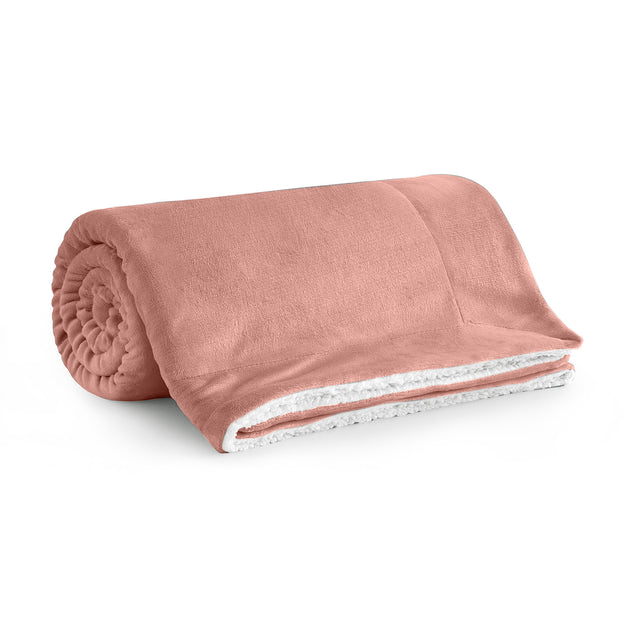 Pink Sherpa Blanket