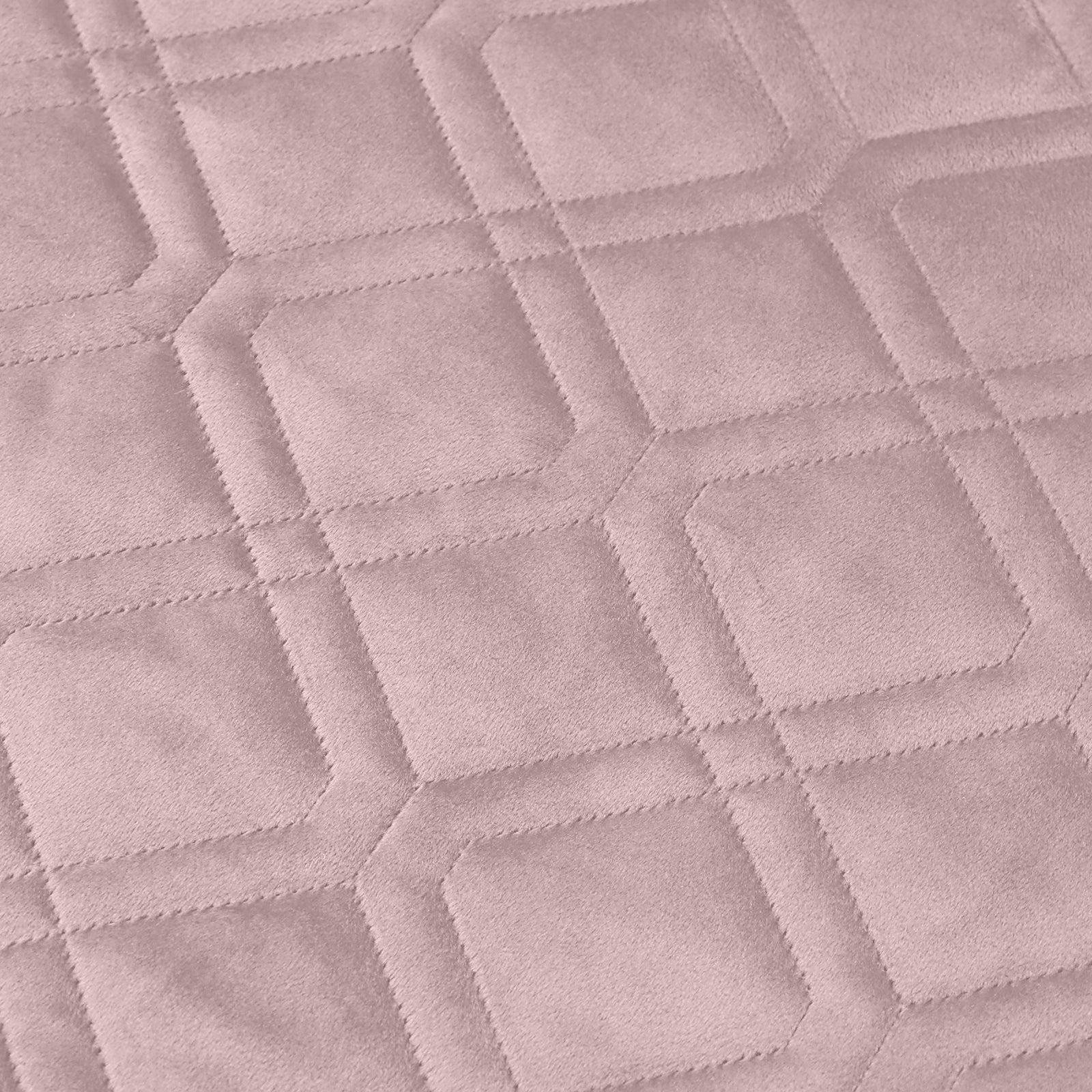 Pack Of 2 Embossed Velvet Cushion Cover Diamond Pattern