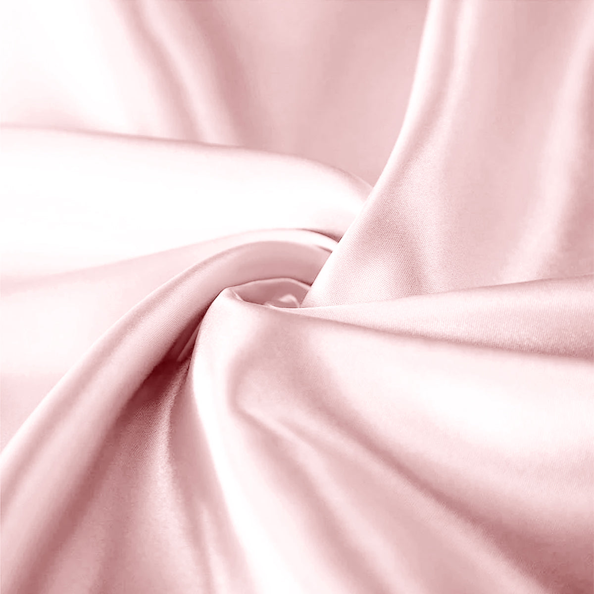 Pink silk pillowcases