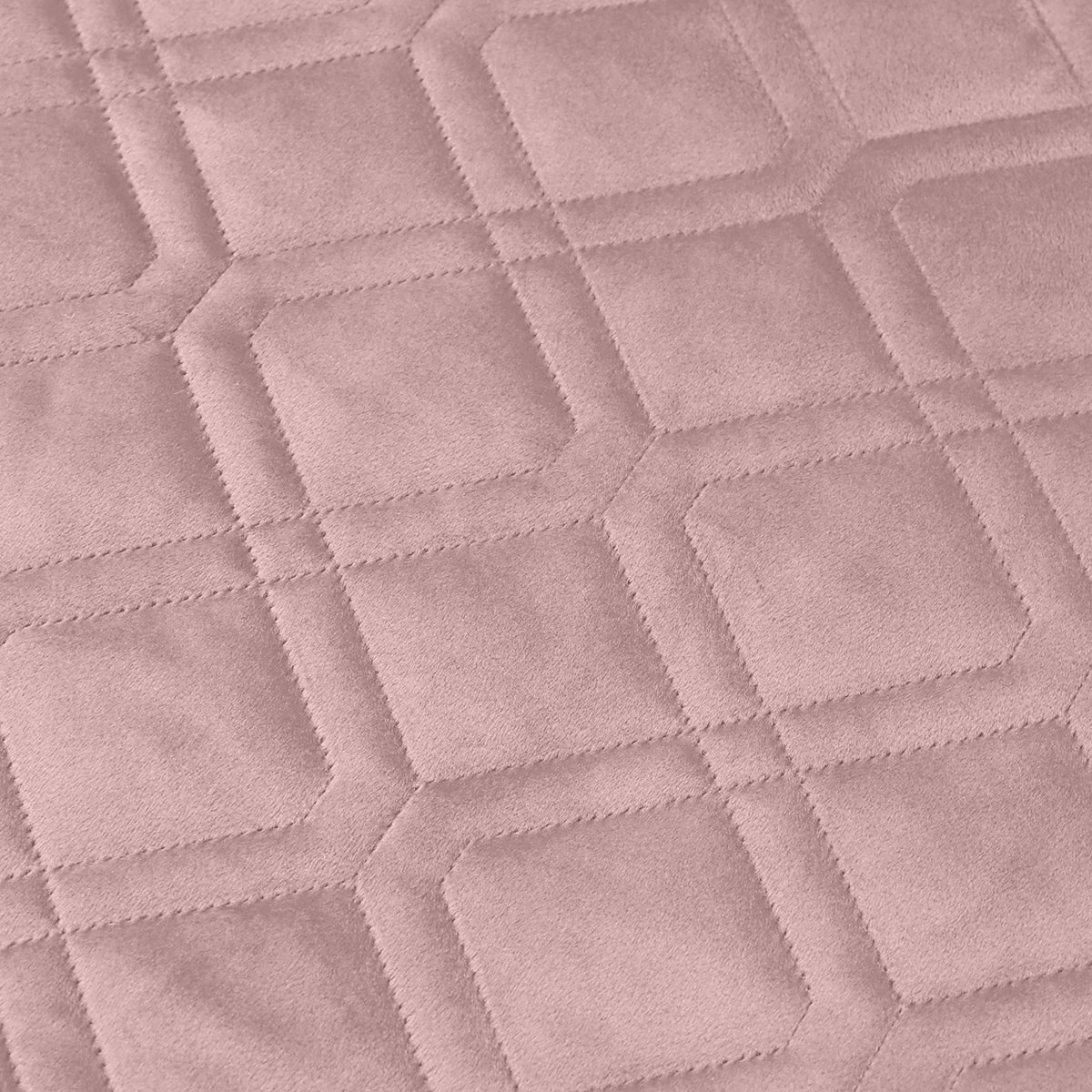 Pack Of 2 Embossed Velvet Cushion Cover Diamond Pattern
