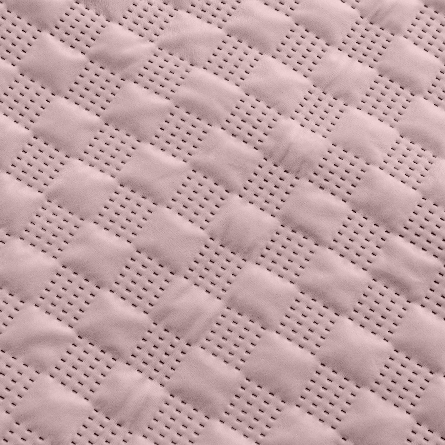 Pack Of 2 Square Velvet Cushion Cover Check Pattern