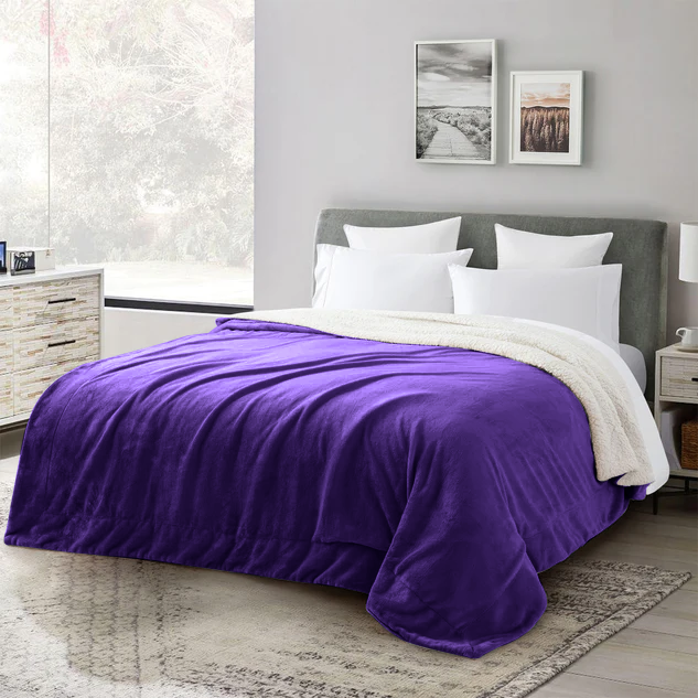 Purple Throw Blanket