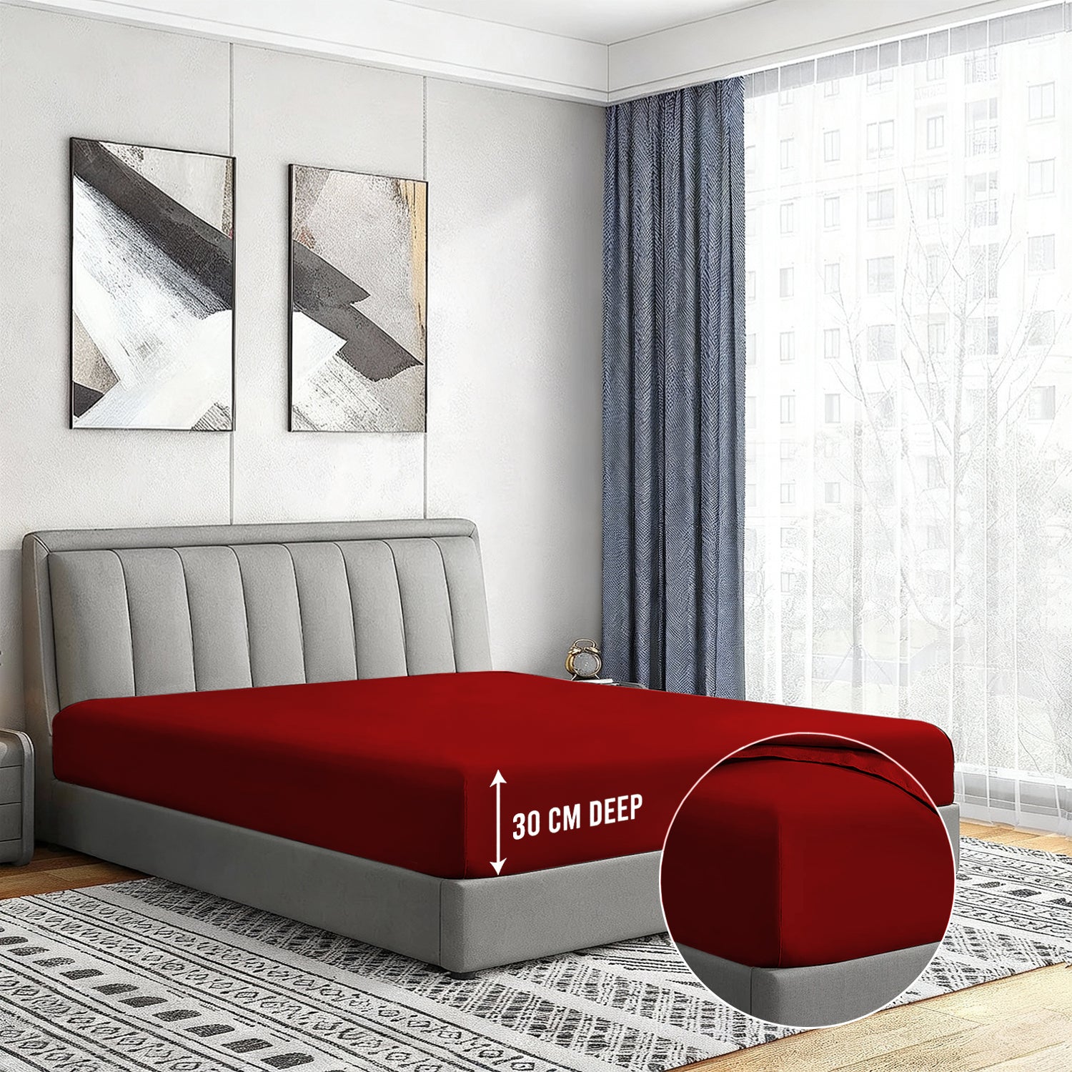 Extra Deep Fitted Sheets 30CM & 40CM