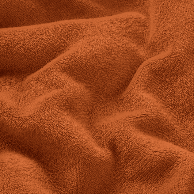 Rust Sherpa Blanket | Imperial Rooms