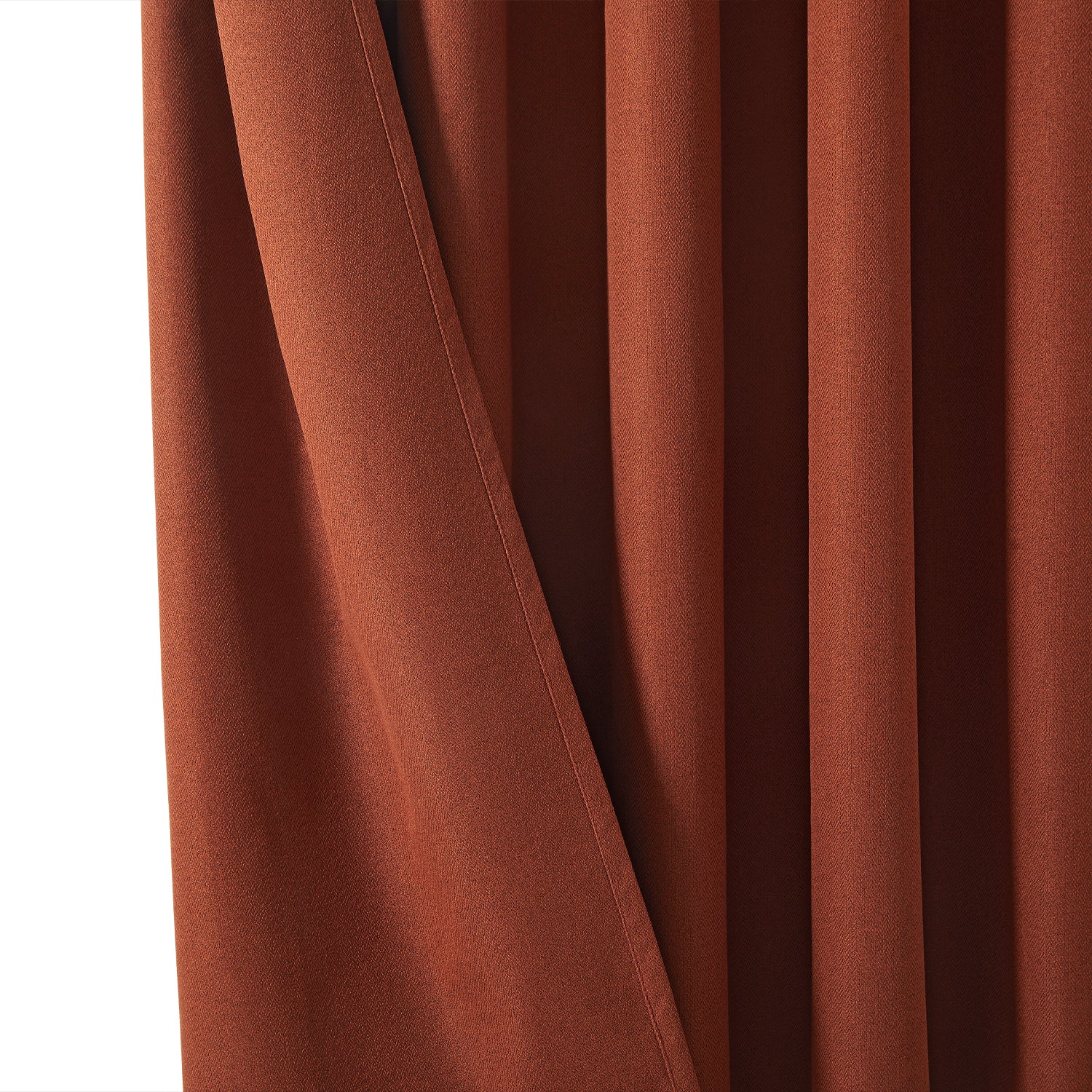 100% Blackout Linen Curtains  Luxury Thermal Eyelet Ready Made