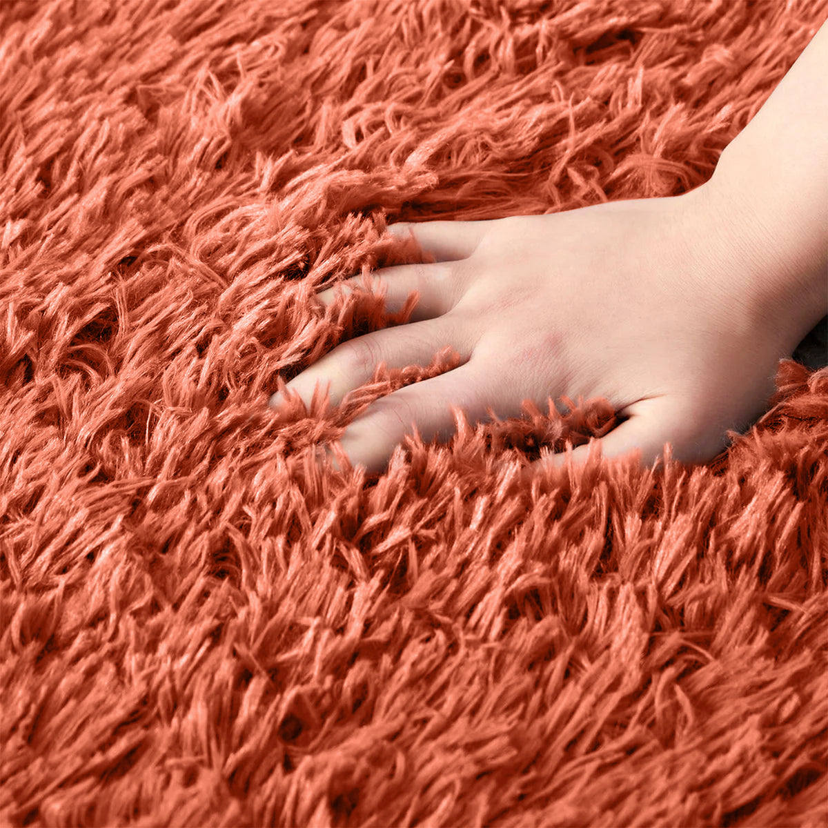 Rust Rugs Soft Deep Pile