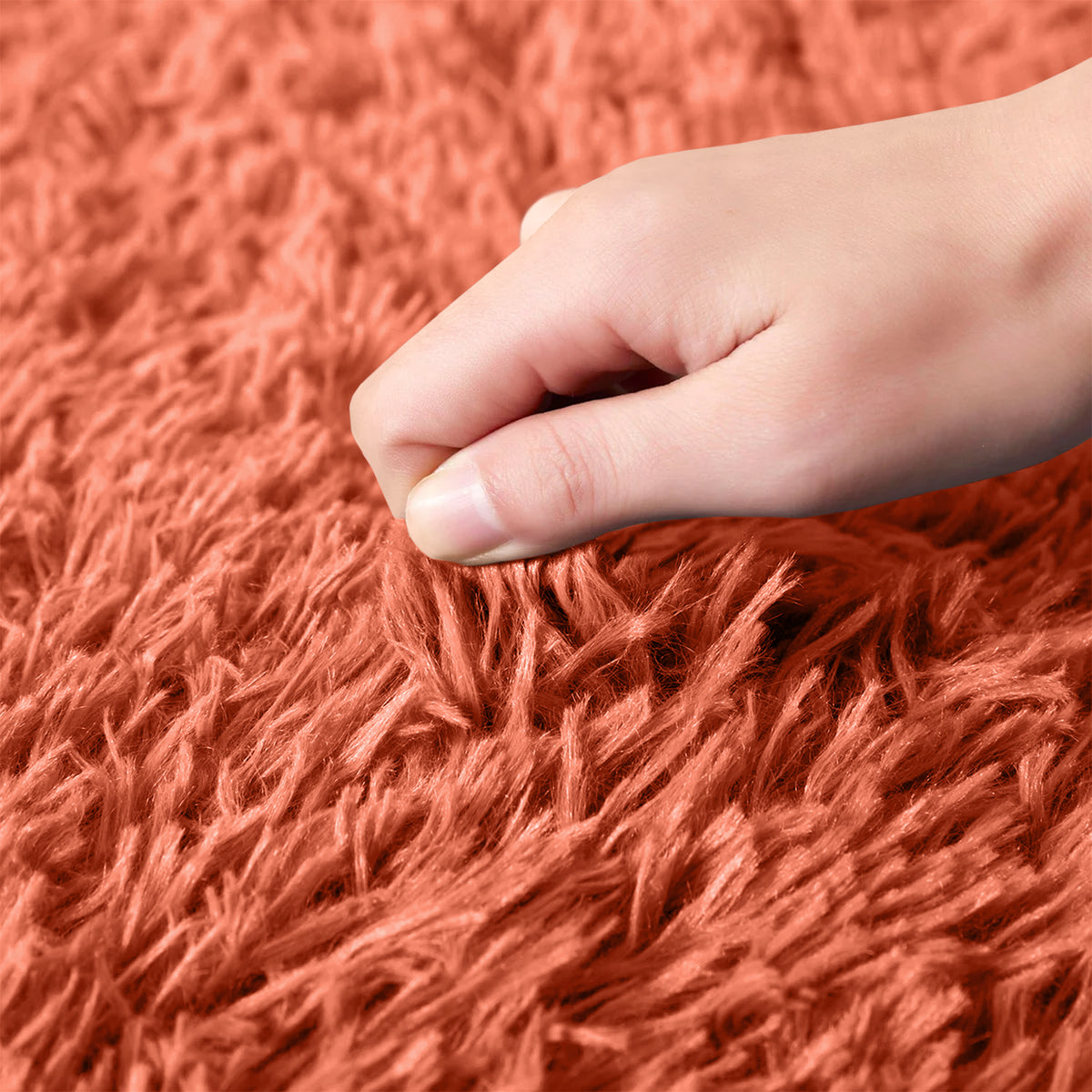 Rust Rugs Soft Deep Pile