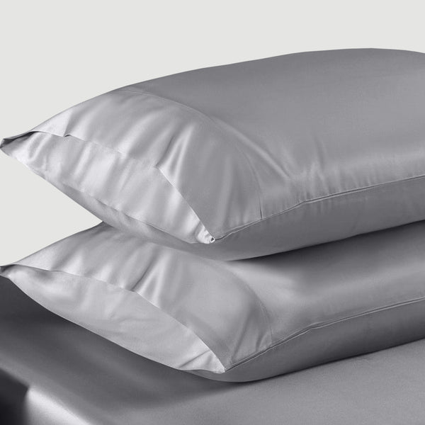 Silver grey outlet pillow cases