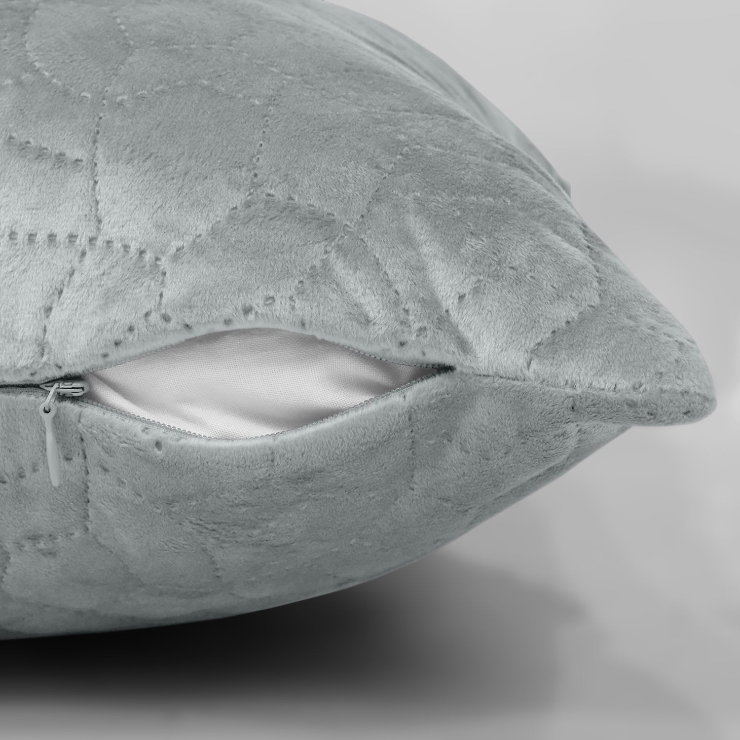 18x18 Pack Of 2 Velvet Cushion Cover Pebbles Pattern