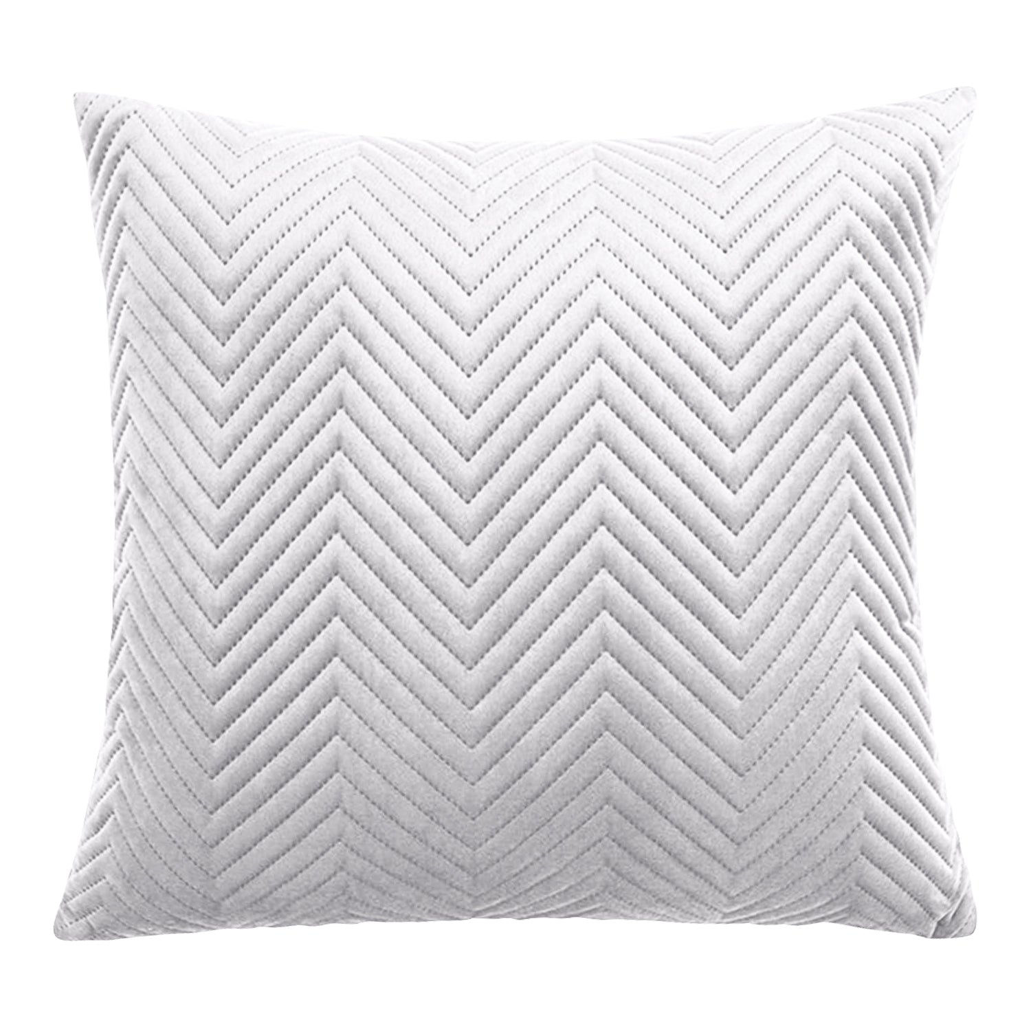 Silver Cushion Covers Pack Of 2 