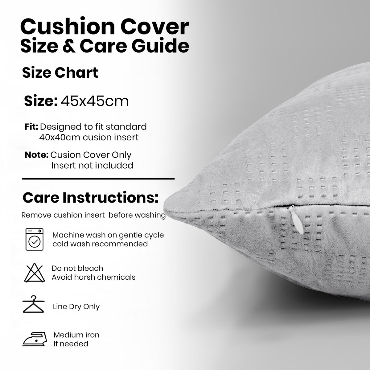 Pack Of 2 Square Velvet Cushion Cover Check Pattern