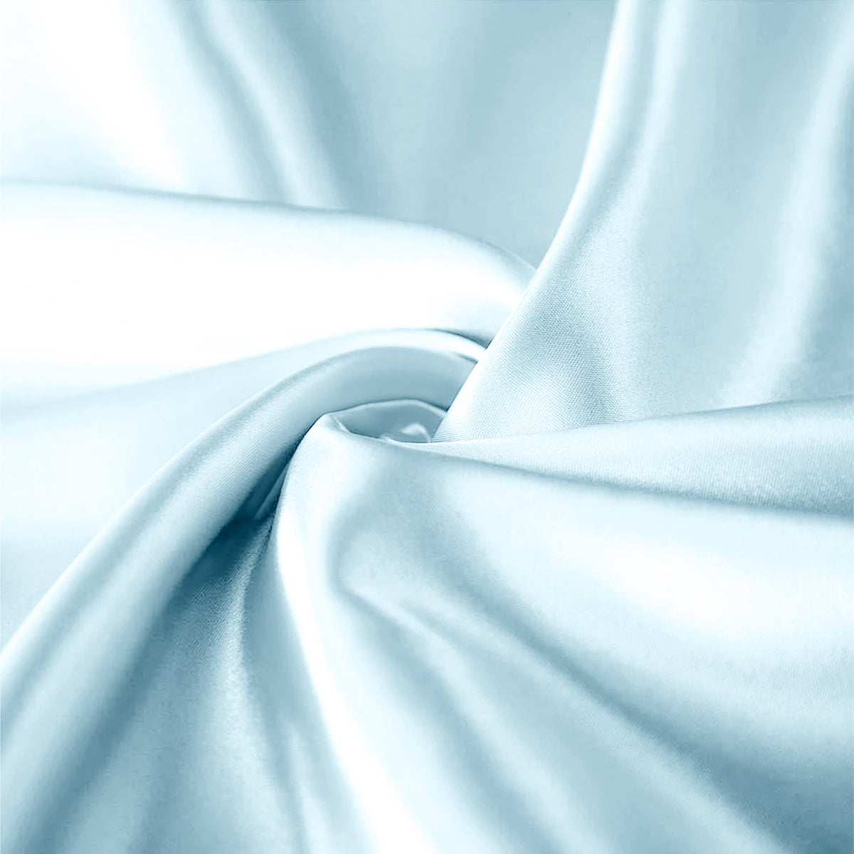 Sky Blue silk pillowcases