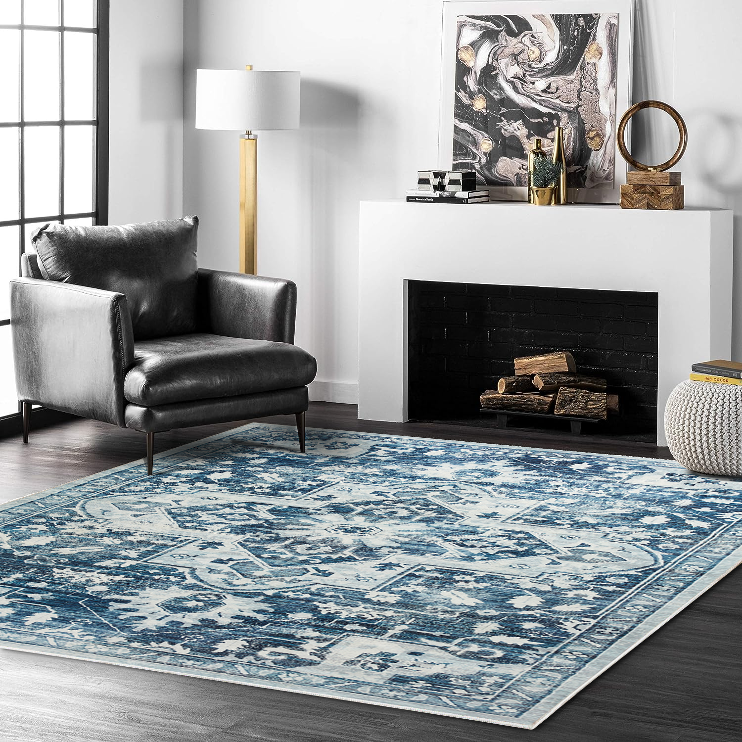 Thick Persian Coastal Style Rugs Cashmere