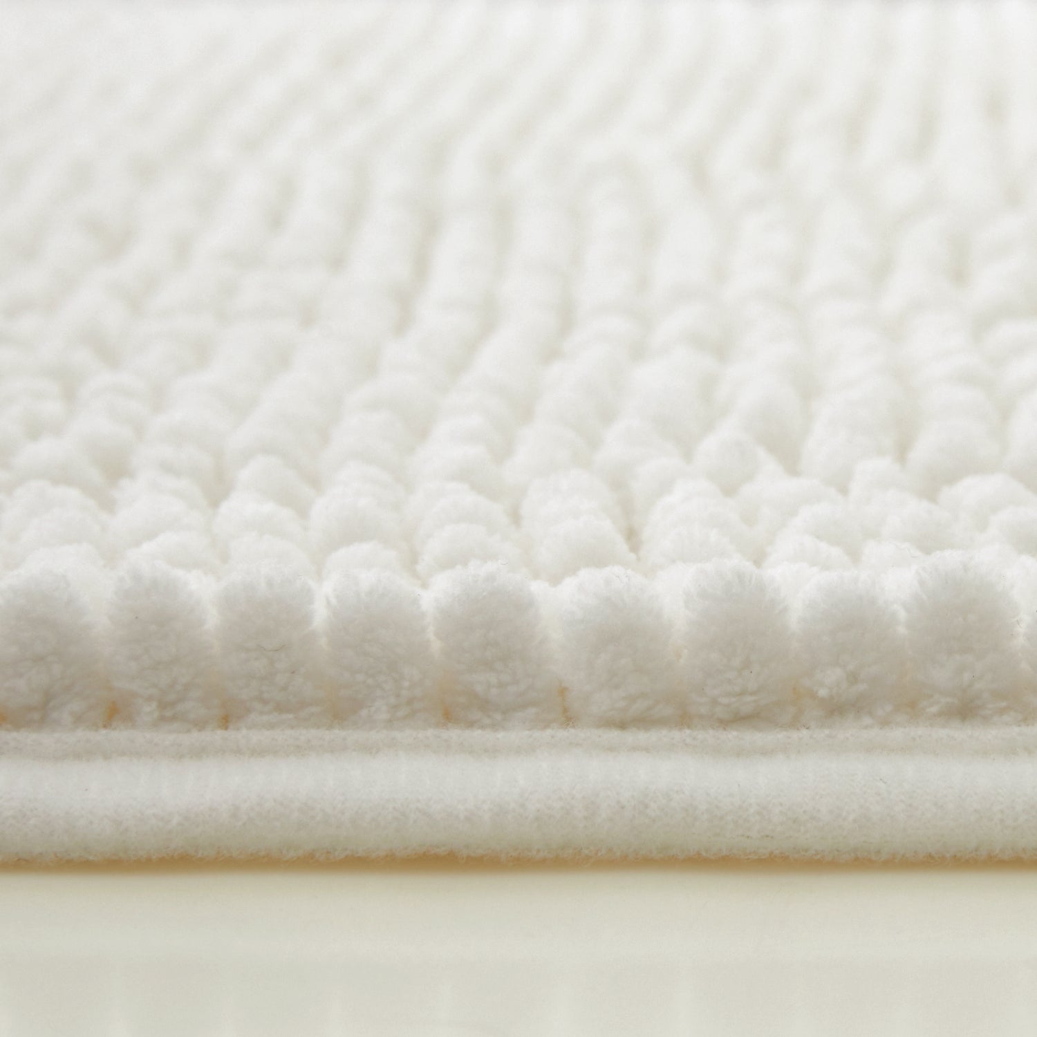 Chenille Bath Mat White