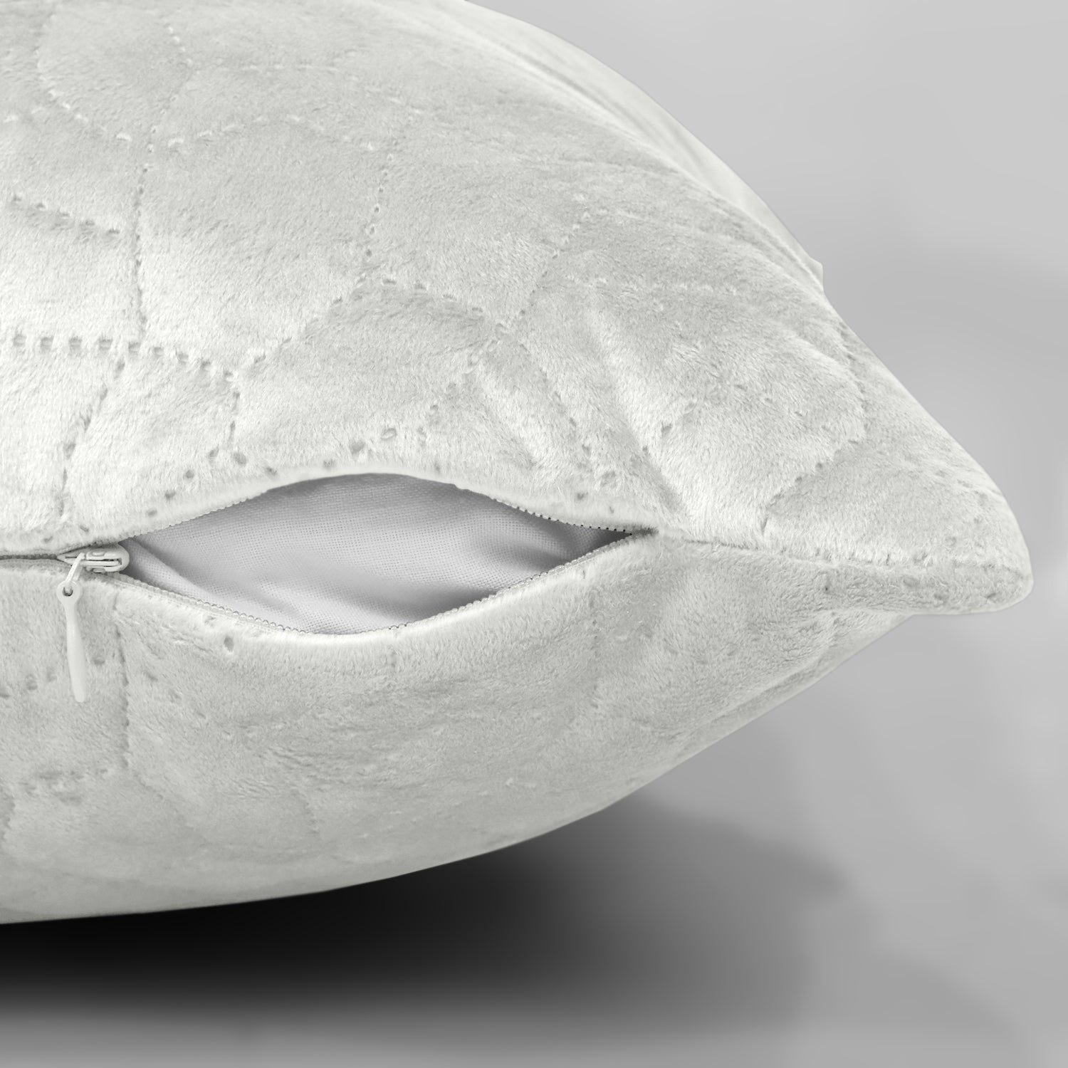 18x18 Pack Of 2 Velvet Cushion Cover Pebbles Pattern