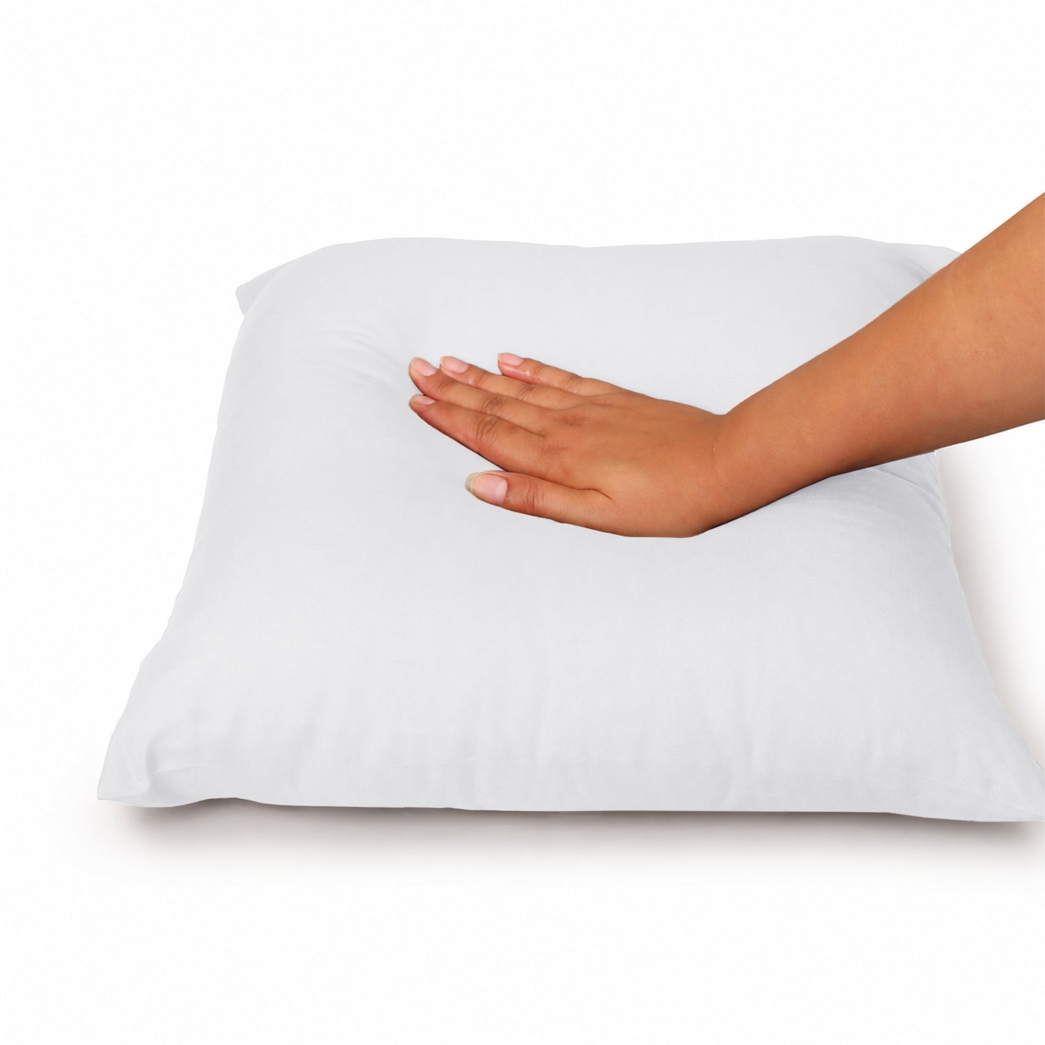 Pair Of Soft Microfibre Plain Cushion Covers for Sofa, Bed & Living Room