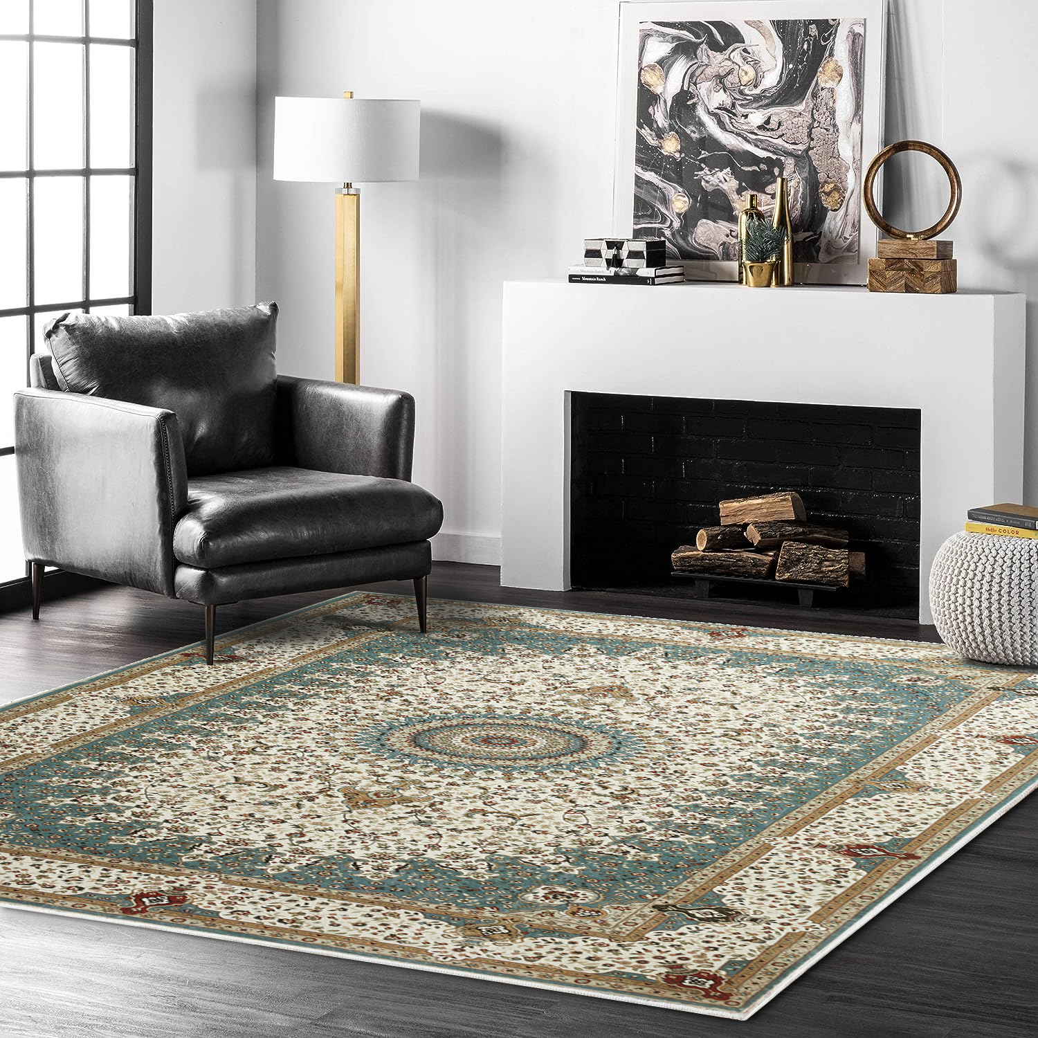 Classic Traditional Area Rugs Cashmere