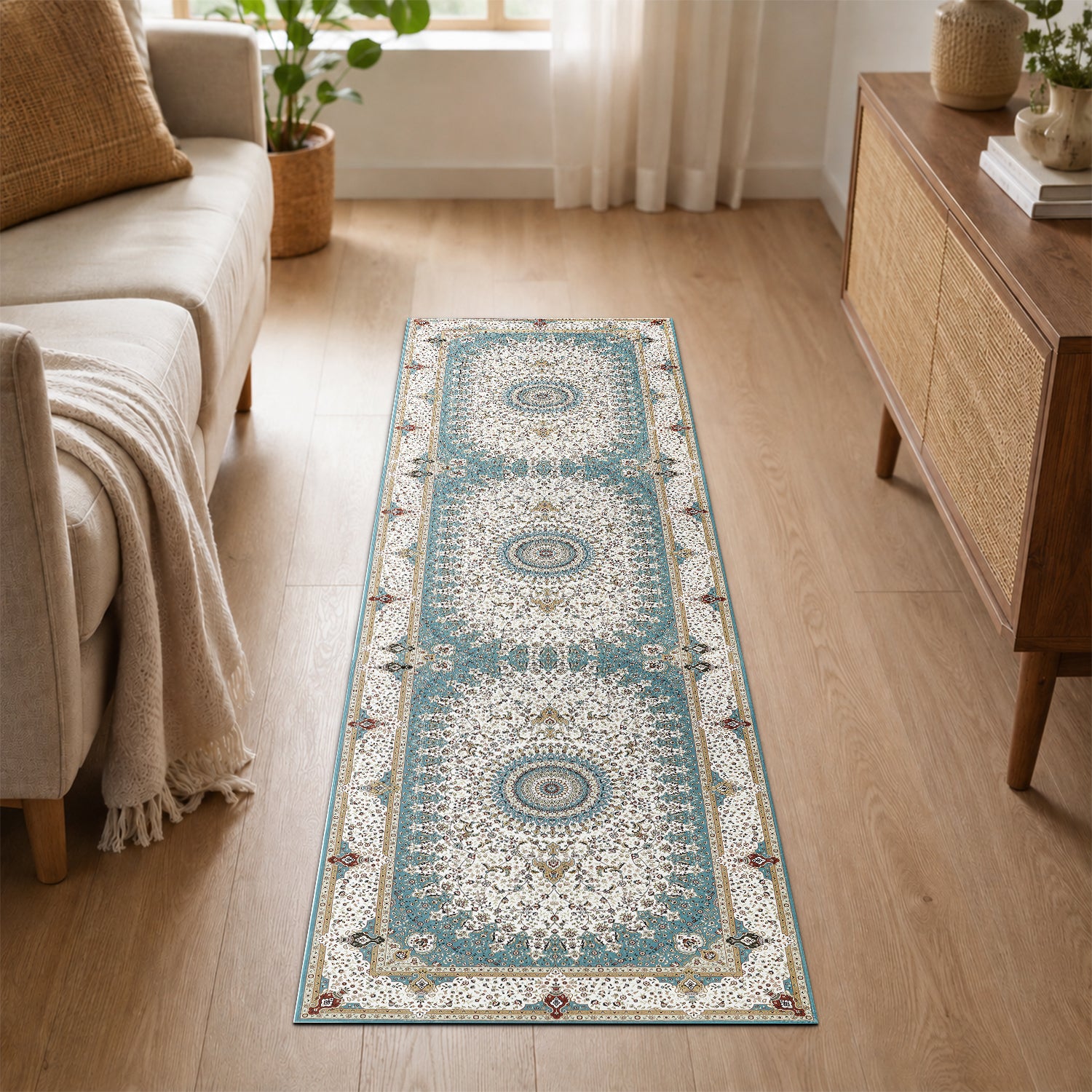 Luxury Ornate Floral Rug Timeless Design for Living Rooms