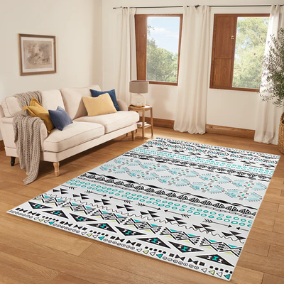 Modern Tribal Aztec Rug Stylish Floor Carpet