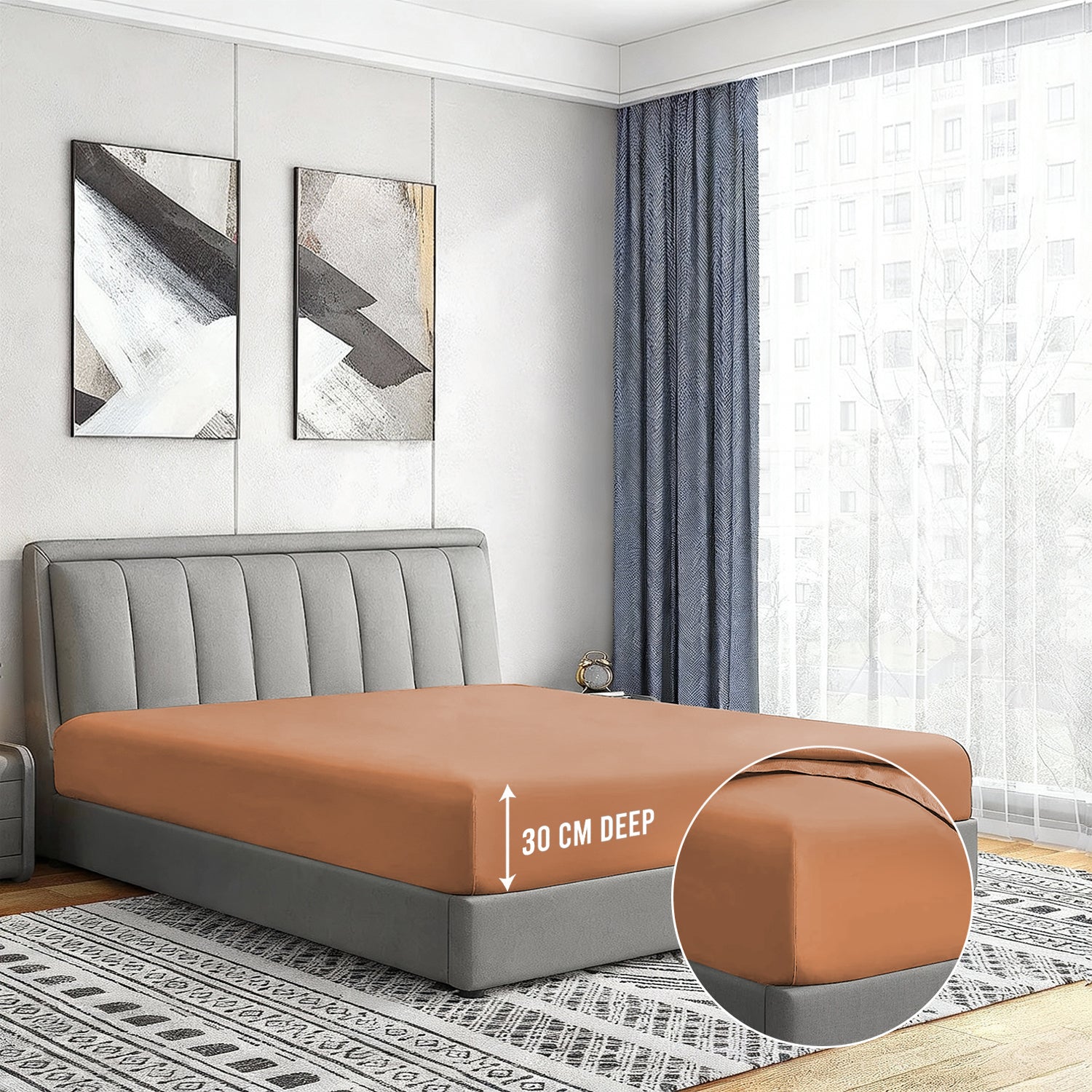 Extra Deep Fitted Sheets 30CM & 40CM