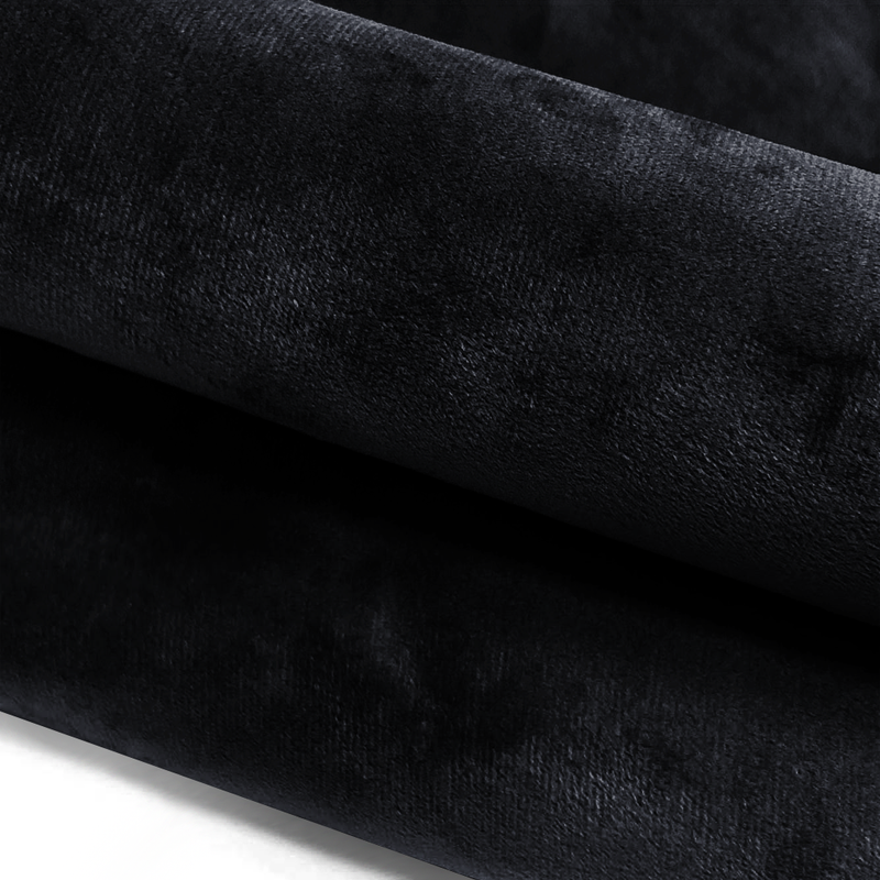 black cushion covers