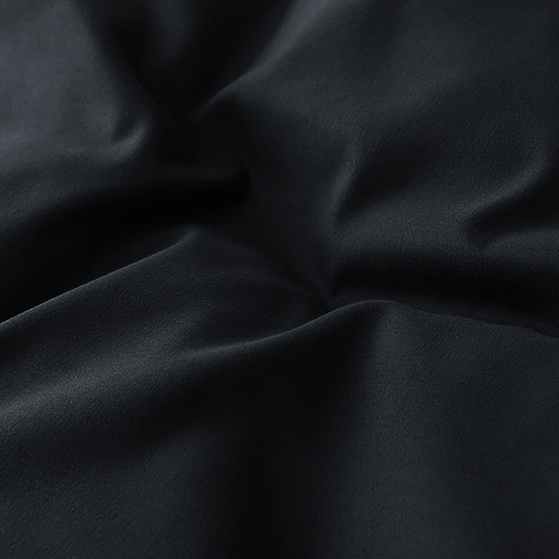 Black Duvet Cover Bedding Set Plain Dyed