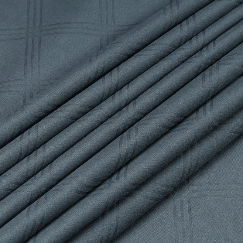 Charcoal Grey Fitted Sheet Deep Bed Sheet 25cm Embossed Pattern