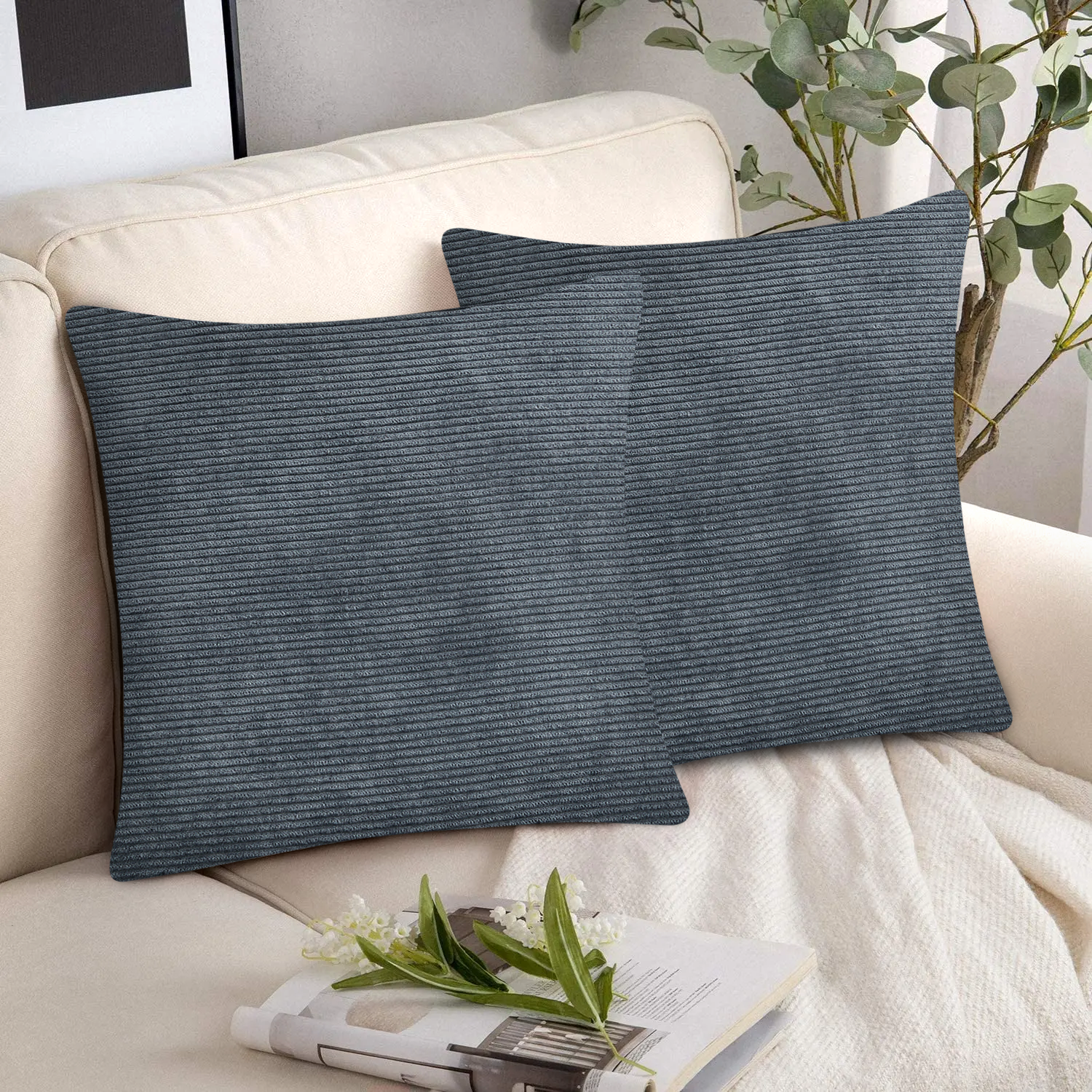 corduroy cushion covers