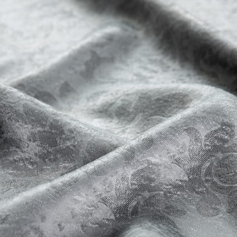 charcoal embossed blackout eyelet 
