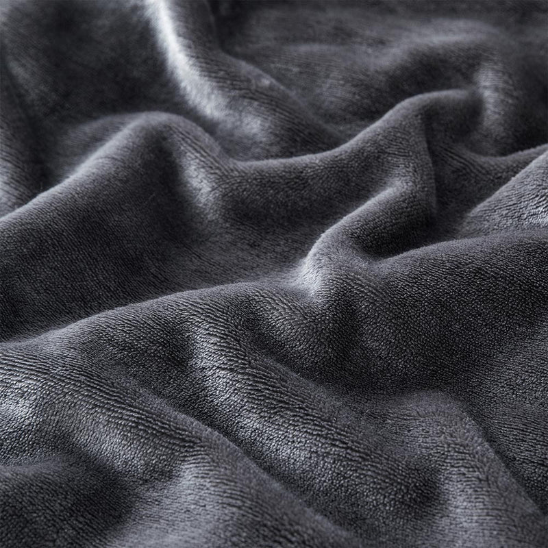 grey sherpa blanket