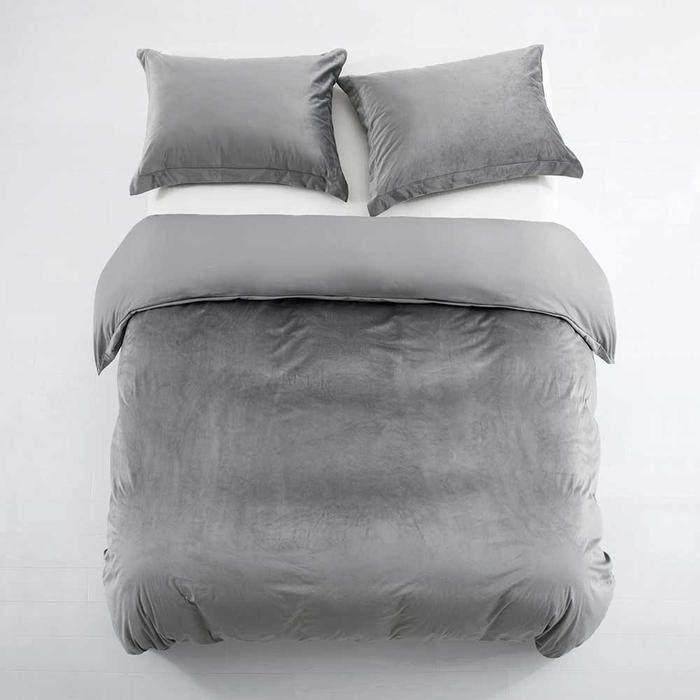 velvet duvet cover set