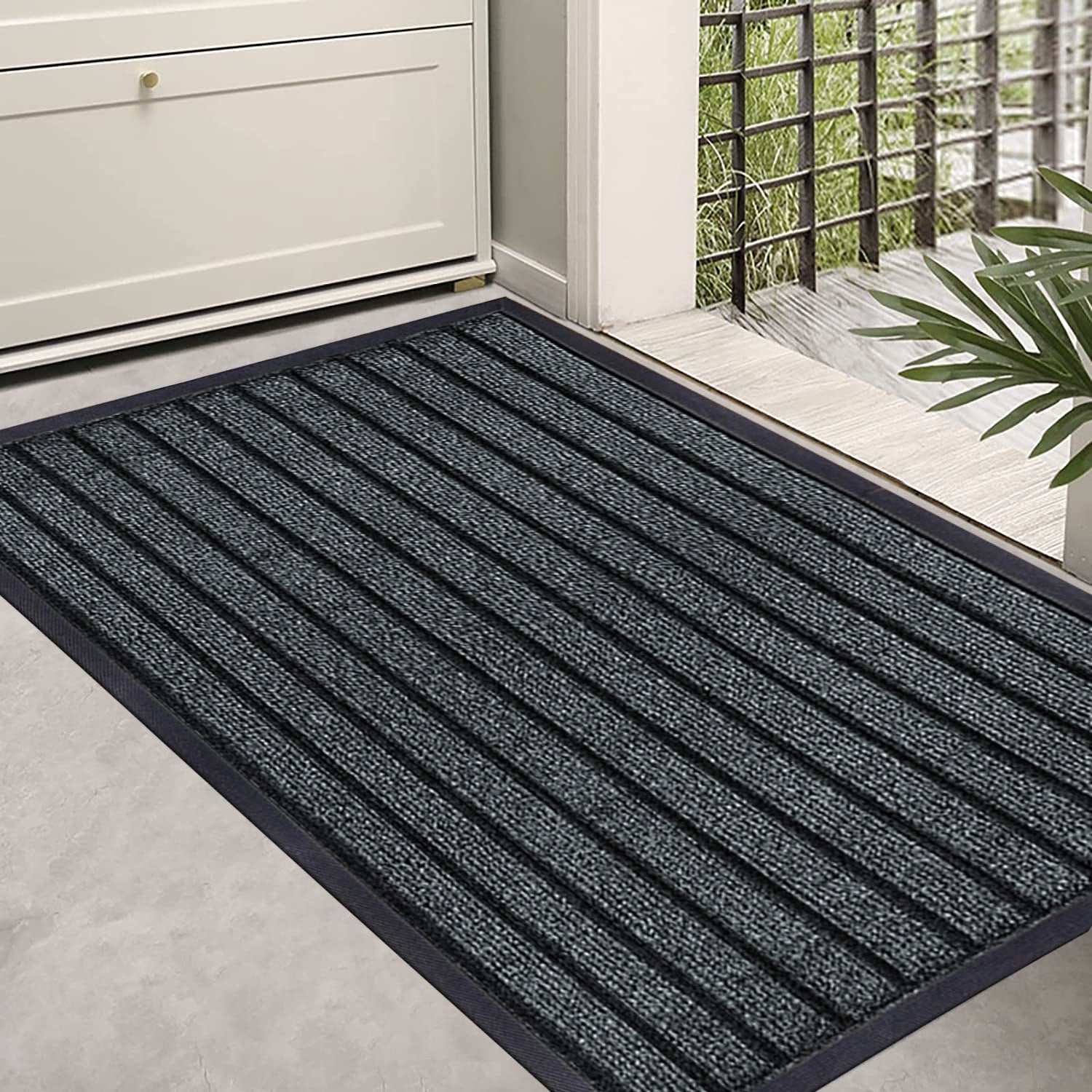 Grey Rubber Mat Non Slip