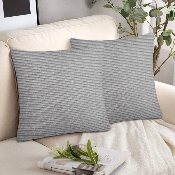 silver cushion covers