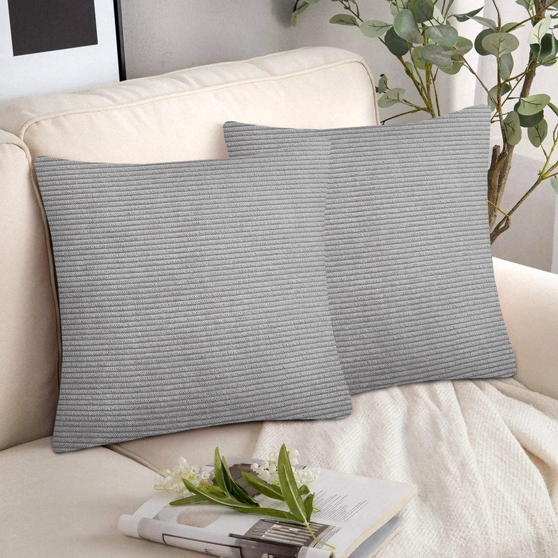 silver cushion covers