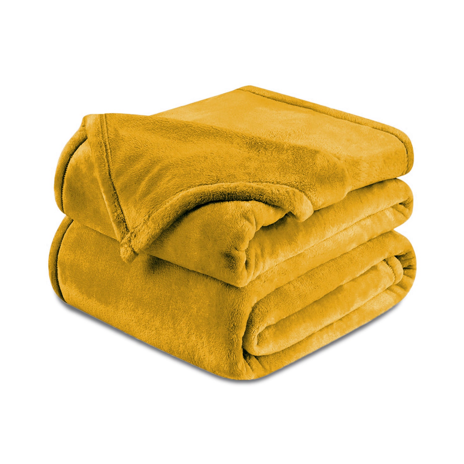 yellow mustard throw