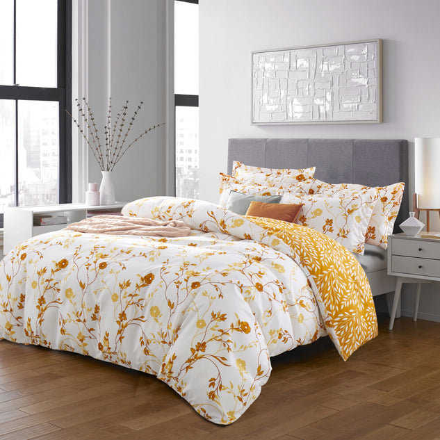 Single Bedding  Orchid Blossom Duvet Cover Set - Imperial Rooms