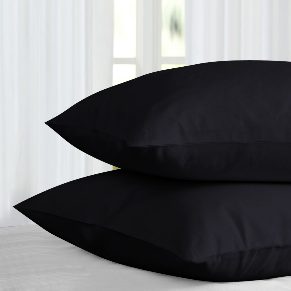 Black Pillow Case Covers