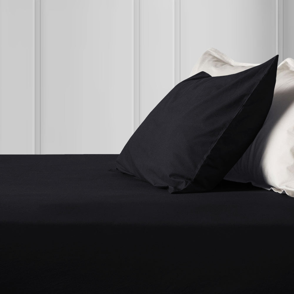 Black Pillow Case Covers