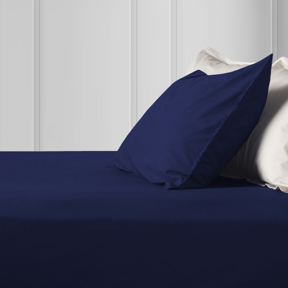 Navy Pillow Case Covers