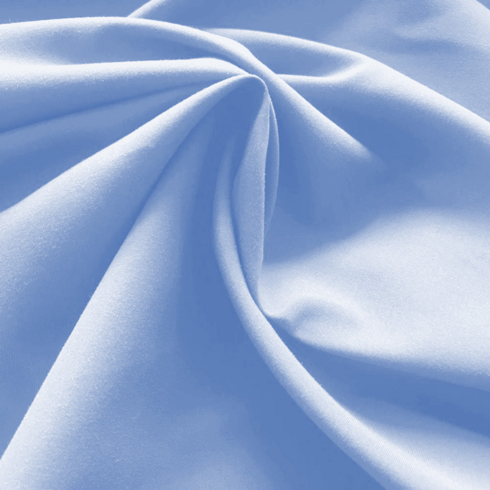 light blue pillow case covers