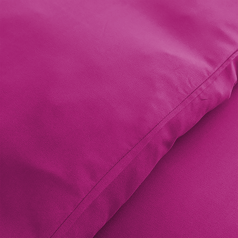 Purple Duvet Cover Bedding Set Plain Dyed
